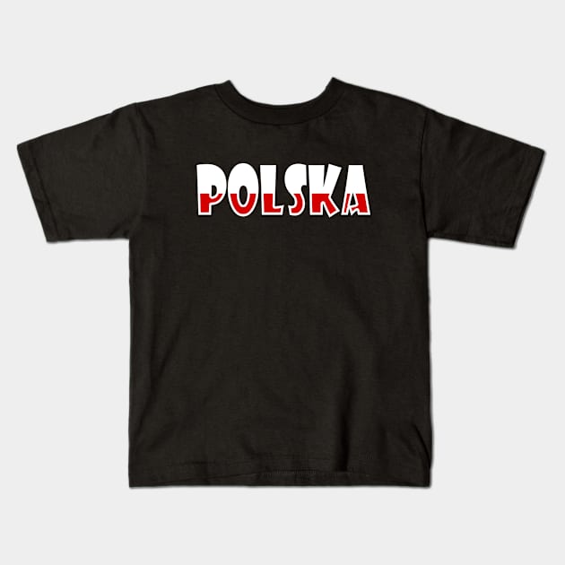 Polska Kids T-Shirt by Milaino